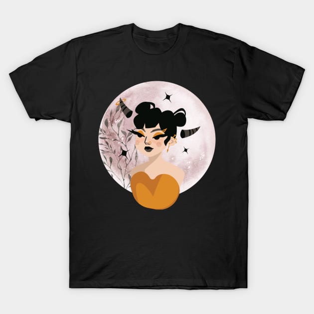 Witchy Babe T-Shirt by CindersRose